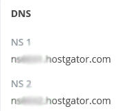 where to find dns host