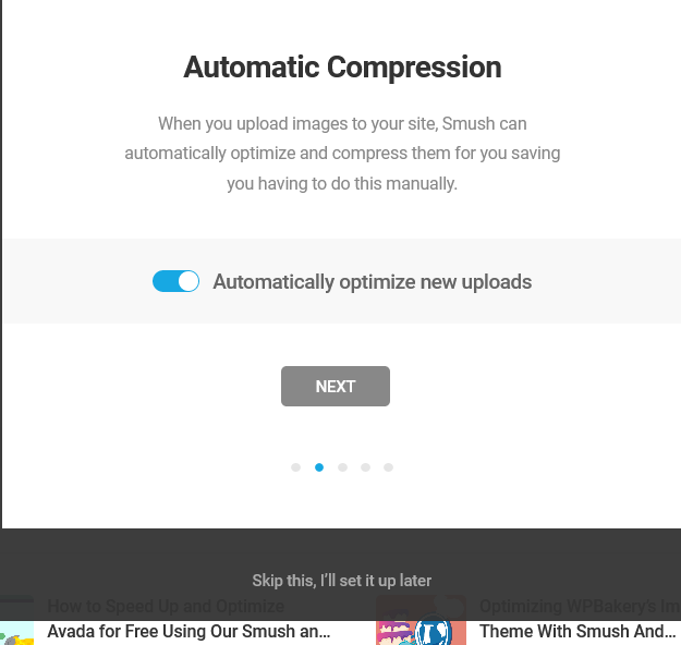 automatic image compression wordpress
