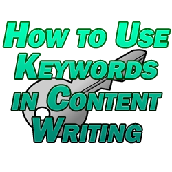 how to use keywords in content writing