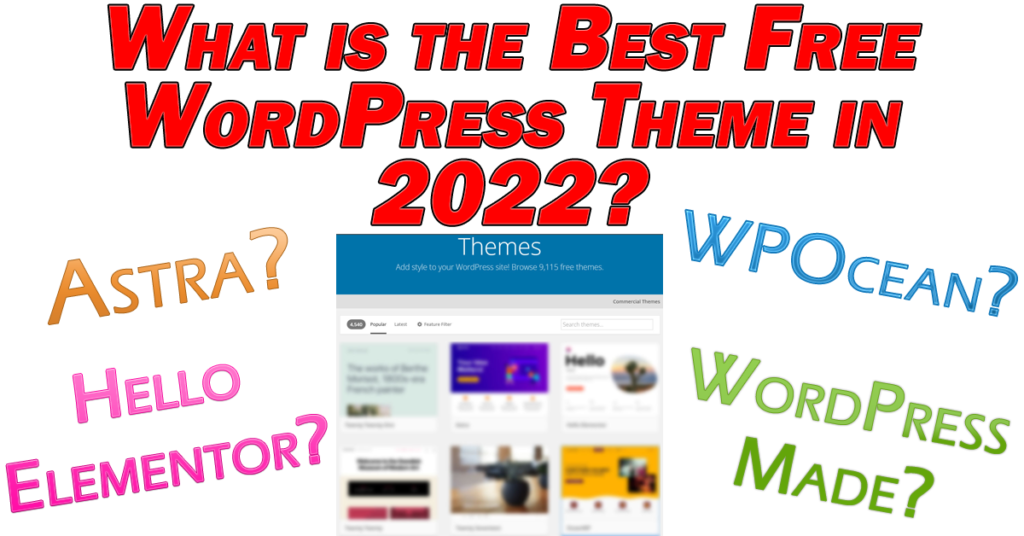 what is the best wordpress theme 2022
